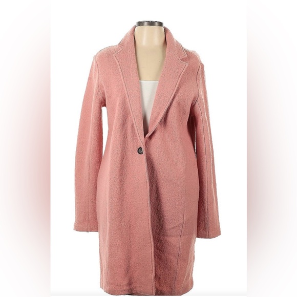 Rachel Zoe Pink Car Coat - Picture 1 of 2